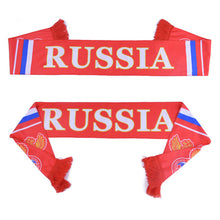 World soccer Cup Russia football scarf (32 Teams)