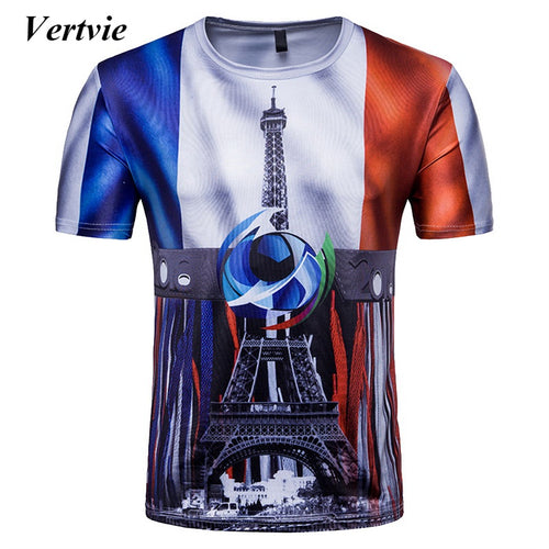 2018 World Cup 3D T Shirts