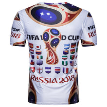 New 3D Tshirt Russia 2018 World Cup