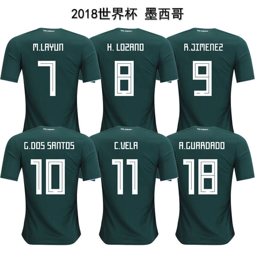 Mexico 2018 Russian Soccer Jerseys World Cup